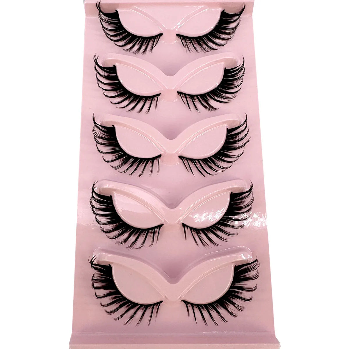 Pestañas postizas Ojos de gato (5 pares)