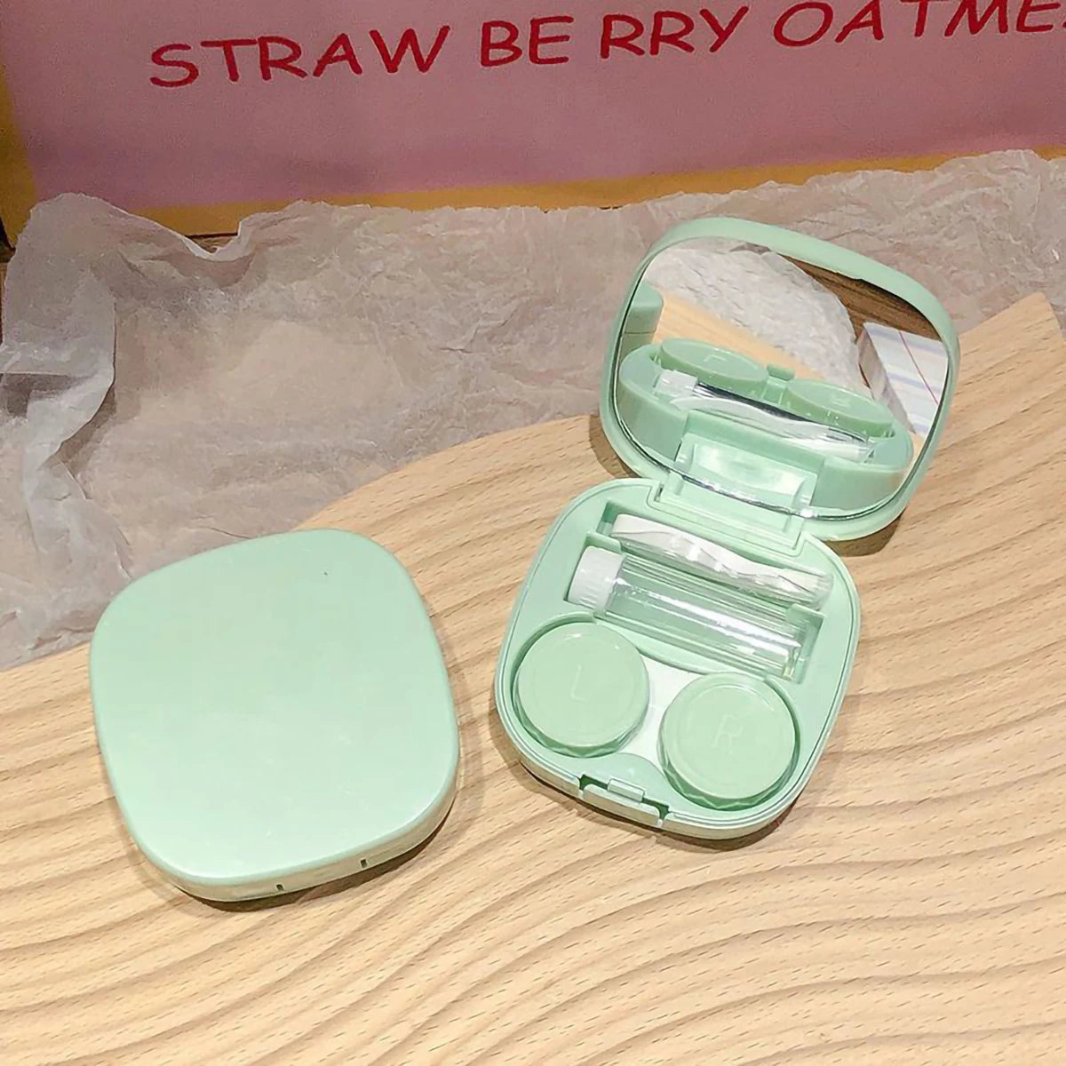 Estuche de lentes con espejo
