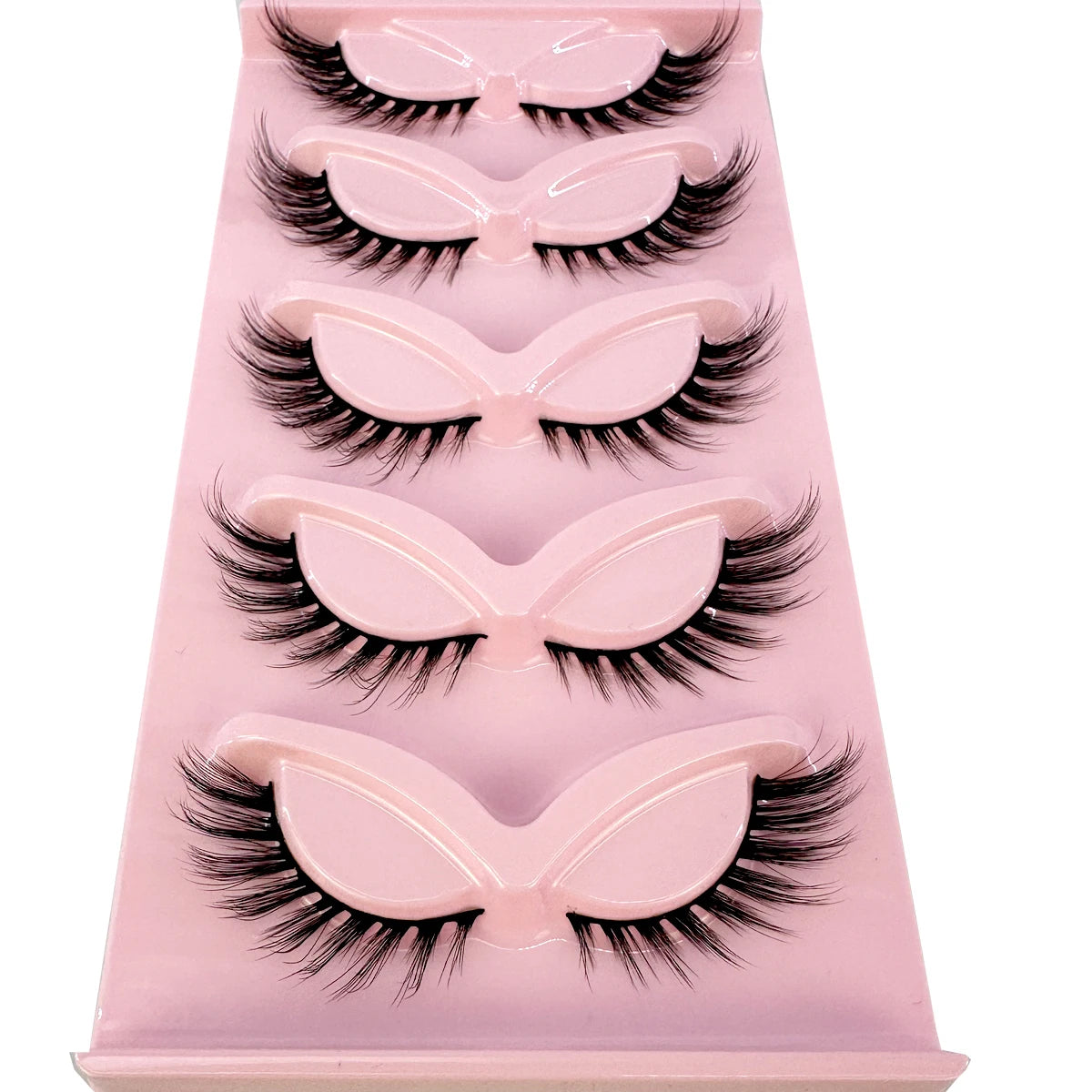 Pestañas postizas Ojos de gato (5 pares)