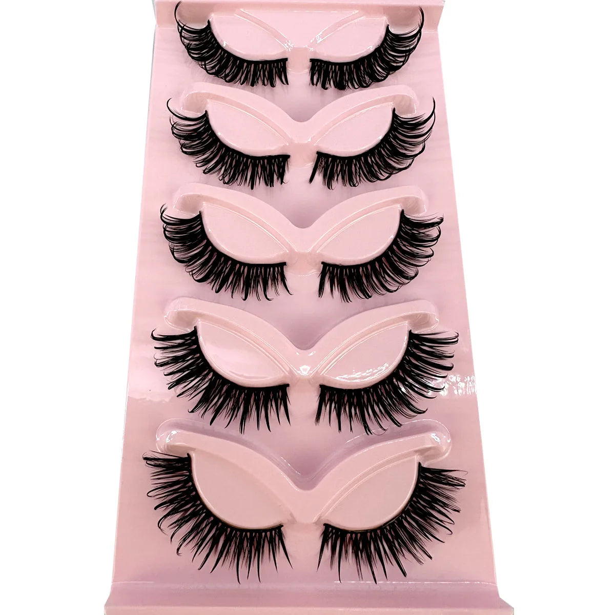 Pestañas postizas Ojos de gato (5 pares)