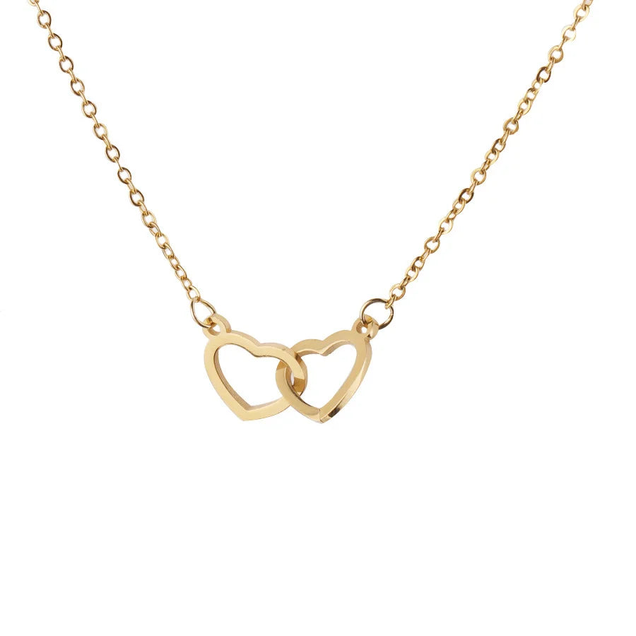 Collar Corazón con Nombres Personalizados