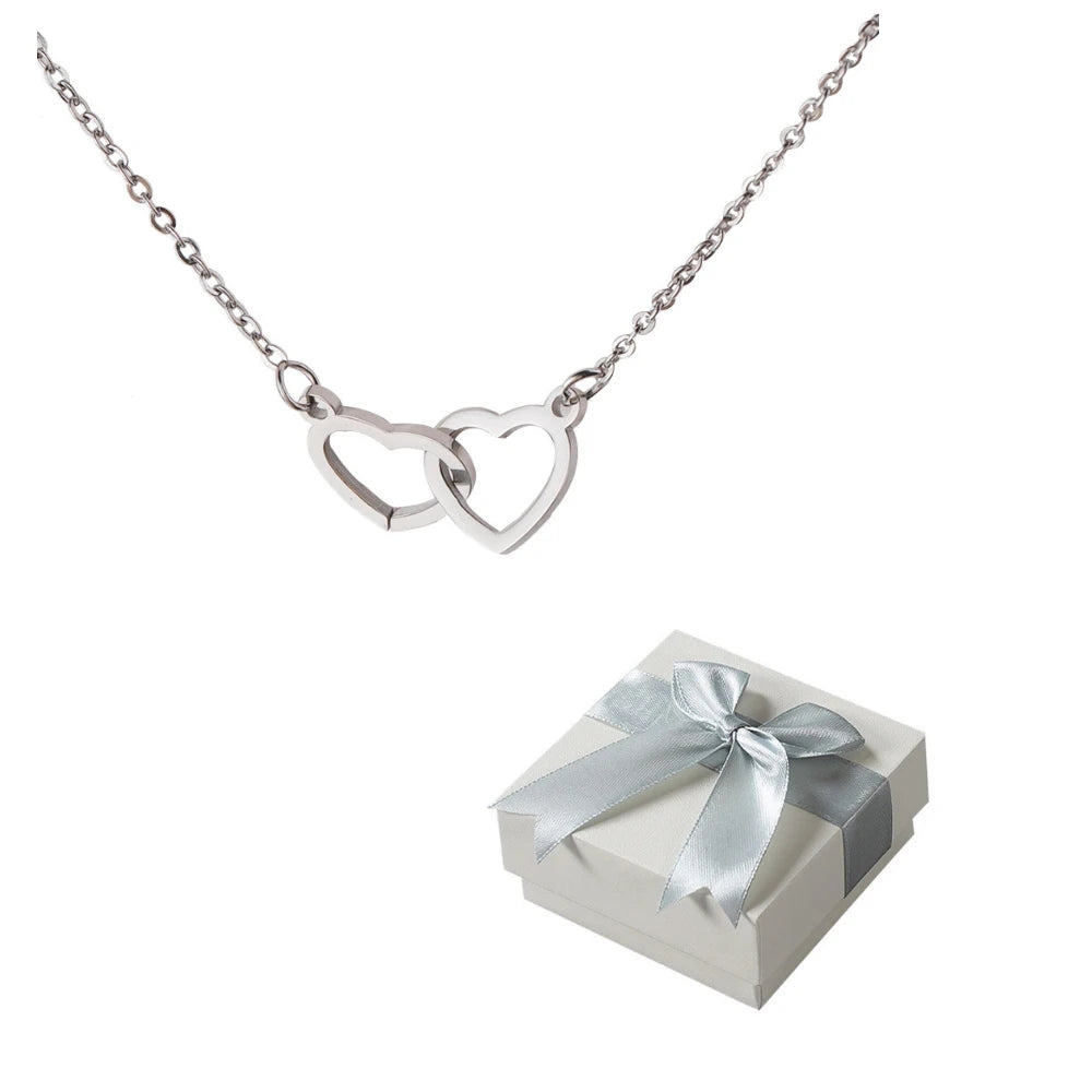 Collar Corazón con Nombres Personalizados
