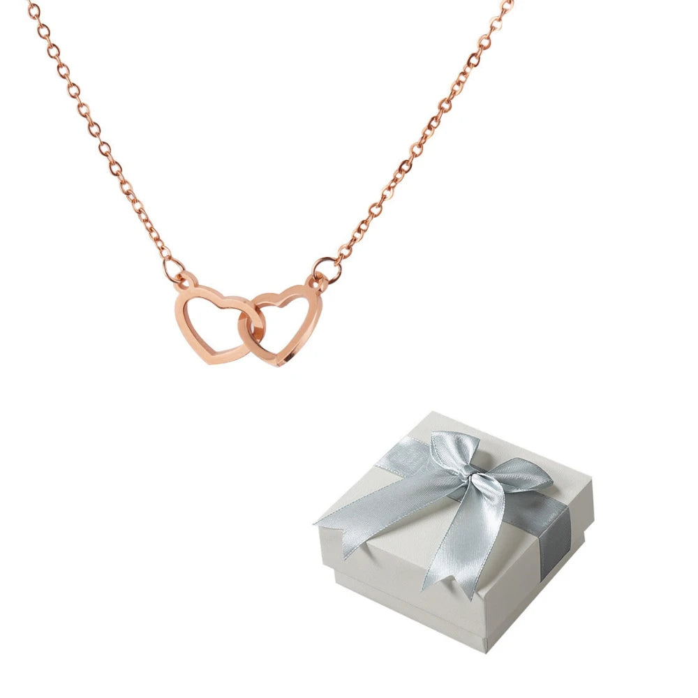 Collar Corazón con Nombres Personalizados