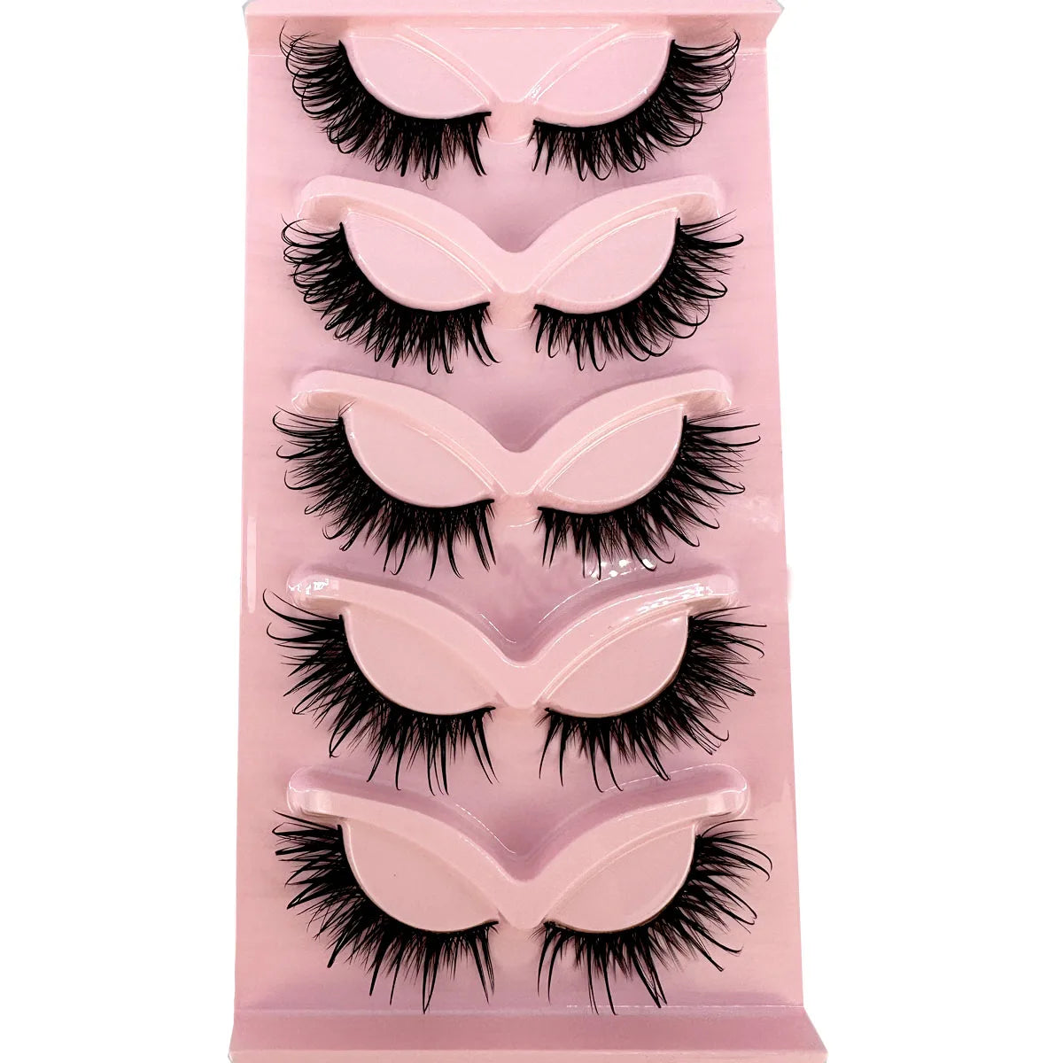 Pestañas postizas Ojos de gato (5 pares)