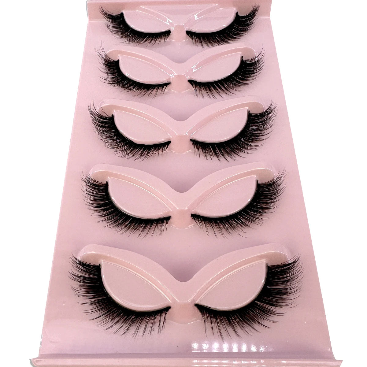 Pestañas postizas Ojos de gato (5 pares)