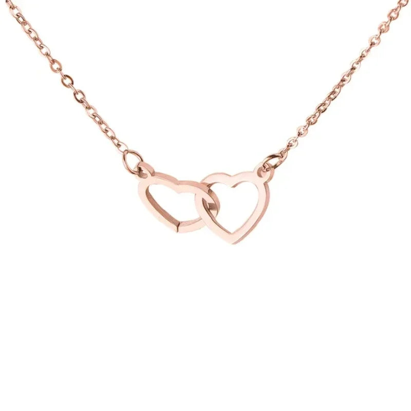 Collar Corazón con Nombres Personalizados