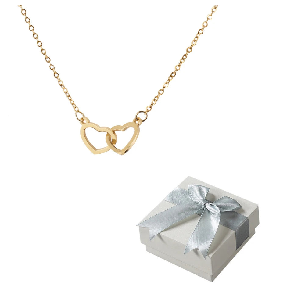 Collar Corazón con Nombres Personalizados