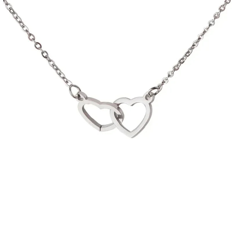 Collar Corazón con Nombres Personalizados