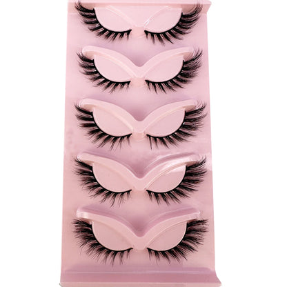 Pestañas postizas Ojos de gato (5 pares)