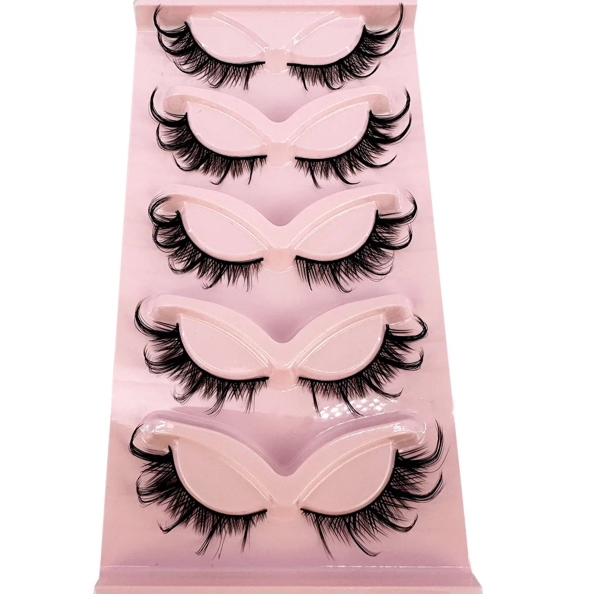 Pestañas postizas Ojos de gato (5 pares)