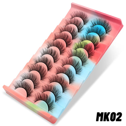 Pestañas de volumen extremo (10 pares)