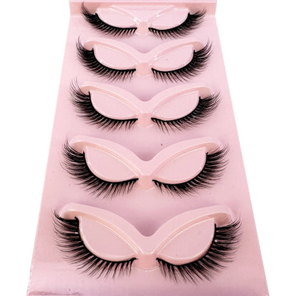 Pestañas postizas Ojos de gato (5 pares)