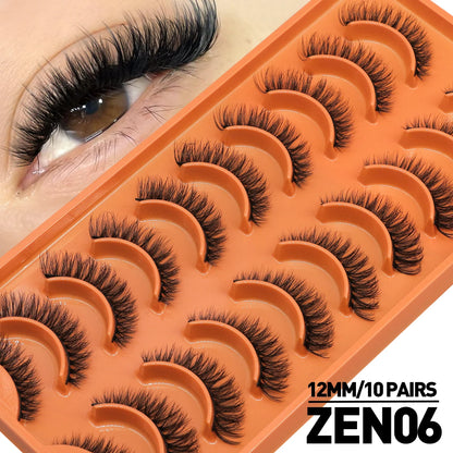Pestañas de volumen extremo (10 pares)
